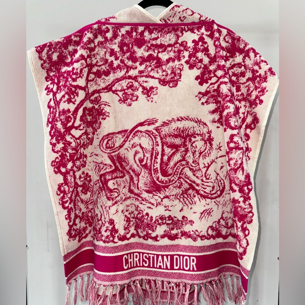 Dior Hooded Poncho
